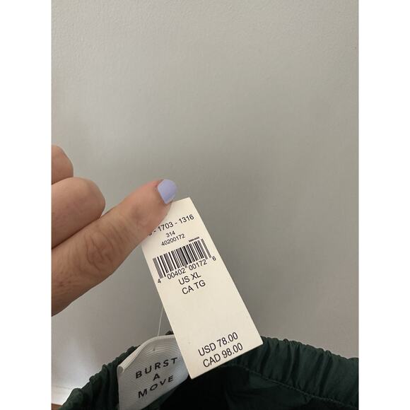 Aerie Offline Chill Moves Cargo Green Pants Women’s Size XL NEW - Picture 4 of 9